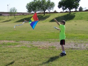 Photo of boy & kite