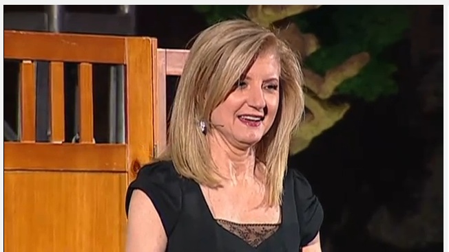 Arianna Huffington at TED