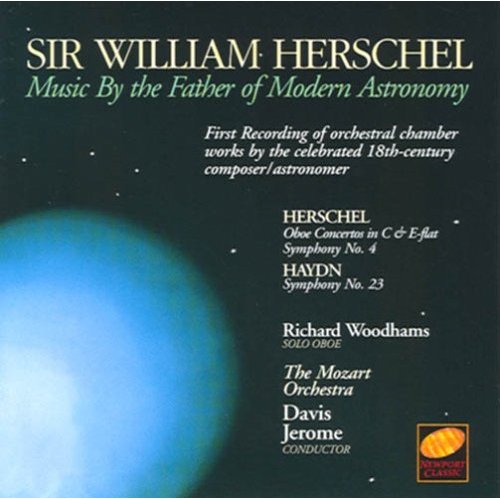 Sir William Herschel CD cover Sir William Herschel CD cover