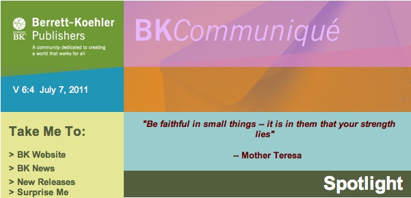 Berrett-Koehler Masthead