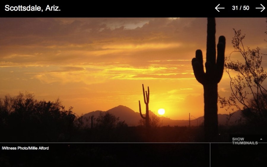 50 Stunning Sunsets of 2012 by Weather.com Millie Alford Scottsdale